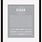 Frame Options | Light Gray | Black Frame, Matted