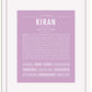 Frame Options | Lilac | White Frame, Matted