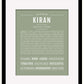 Frame Options | Sage | Black Frame, Matted