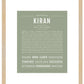 Frame Options | Sage | Maple Frame, Matted