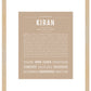 Frame Options | Tan | Maple Frame, Matted
