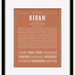 Frame Options | Terra Cotta | Black Frame, Matted