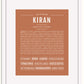 Frame Options | Terra Cotta | White Frame, Matted