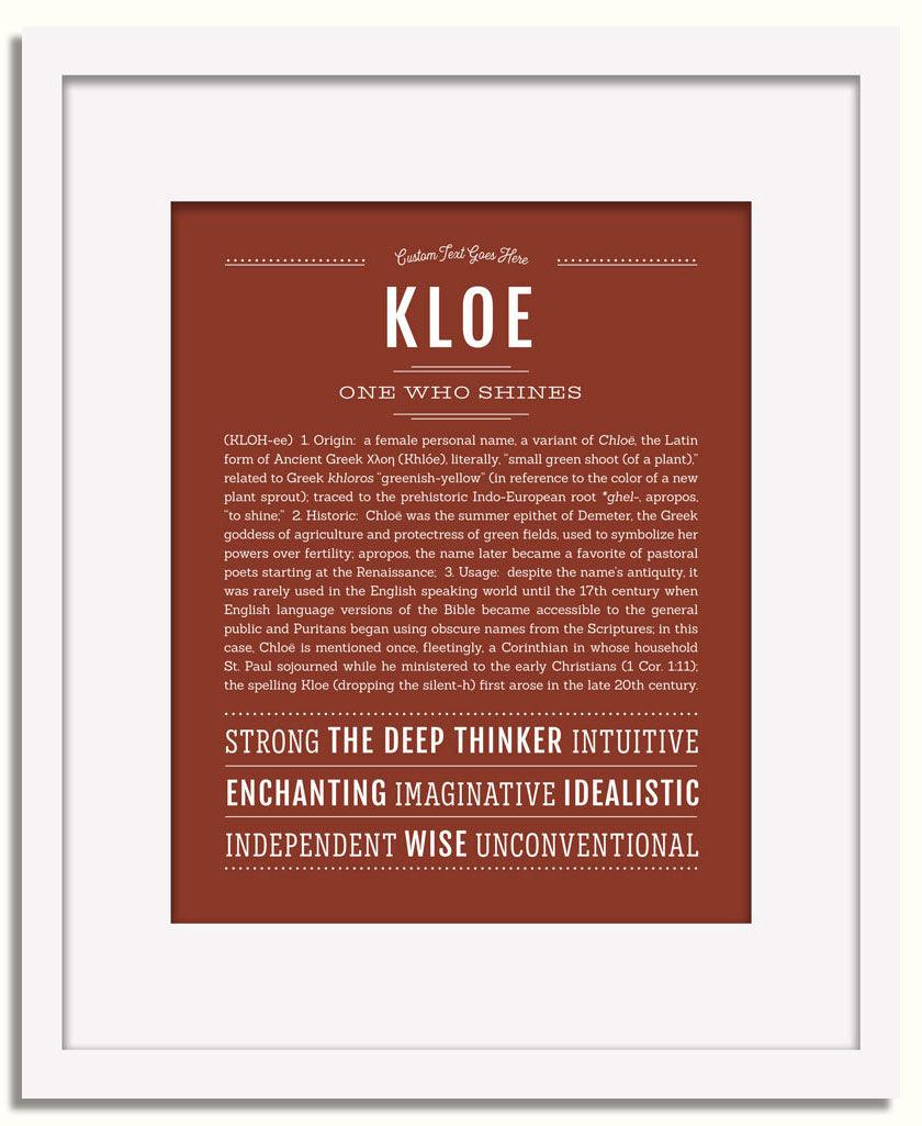 name meaning of klowe Khloe Clowe Name Meaning, Family History,