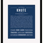 Knute | Name Art Print
