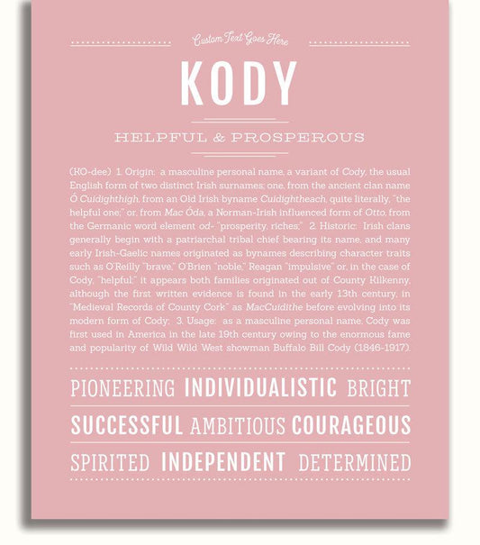 Frame Options | Dusty Rose | No Frame