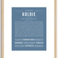 Kolbie | Name Art Print