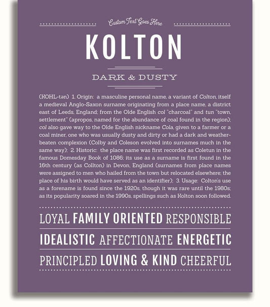 Frame Options | Deep Purple | No Frame