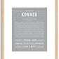 Konner | Name Art Print