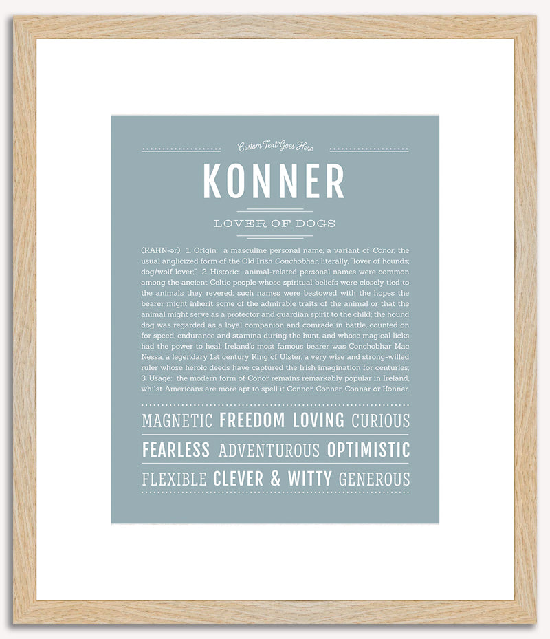 Konner | Name Art Print