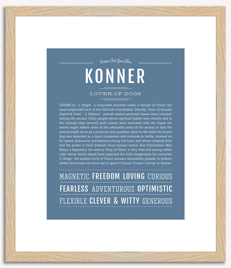 Konner | Name Art Print