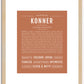 Konner | Name Art Print