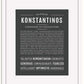 Frame Options | Charcoal Gray | White Frame, Matted