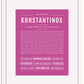 Frame Options | Dark Pink | White Frame, Matted