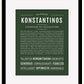 Frame Options | Deep Forest | Black Frame, Matted