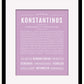 Frame Options | Lilac | Black Frame, Matted