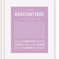 Frame Options | Lilac | White Frame, Matted