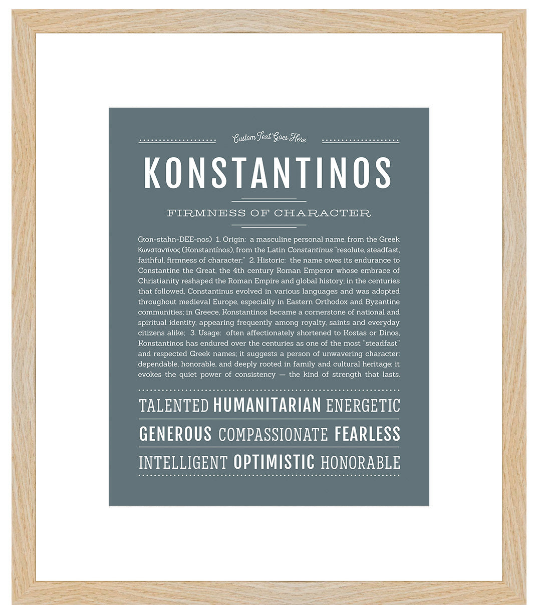 Frame Options | Night Rendezvous | Maple Frame, Matted