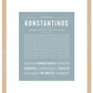 Frame Options | Powder Blue | Maple Frame, Matted