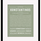 Frame Options | Sage | Black Frame, Matted