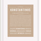 Frame Options | Tan | White Frame, Matted