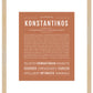 Frame Options | Terra Cotta | Maple Frame, Matted
