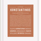 Frame Options | Terra Cotta | White Frame, Matted
