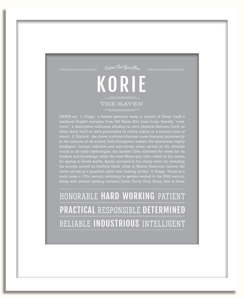 Frame Options | Light Gray | White Frame, Matted