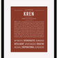 Frame Options | Bordeaux | Black Frame, Matted