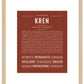 Frame Options | Bordeaux | Maple Frame, Matted