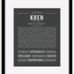 Frame Options | Charcoal Gray | Black Frame, Matted
