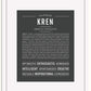 Frame Options | Charcoal Gray | White Frame, Matted