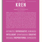 Frame Options | Dark Pink | No Frame