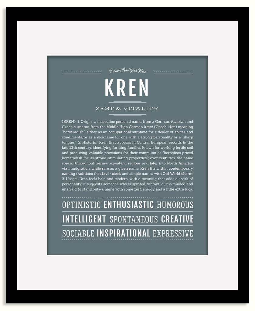 Frame Options | Night Rendezvous | Black Frame, Matted
