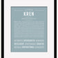 Frame Options | Powder Blue | Black Frame, Matted