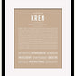 Frame Options | Tan | Black Frame, Matted