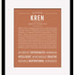 Frame Options | Terra Cotta | Black Frame, Matted