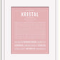 Frame Options | Dusty Rose | White Frame, Matted