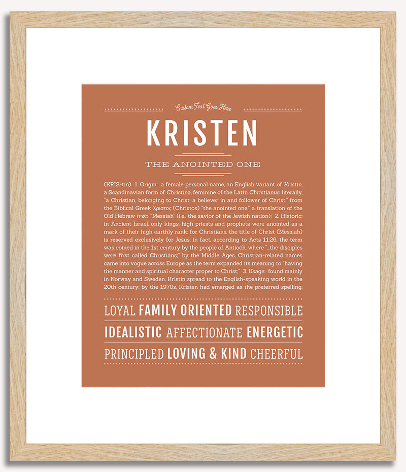 Kristen | Name Art Print