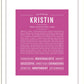 Frame Options | Dark Pink | Black Frame, Matted
