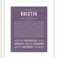 Frame Options | Deep Purple | Black Frame, Matted