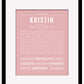 Frame Options | Dusty Rose | Maple Frame, Matted