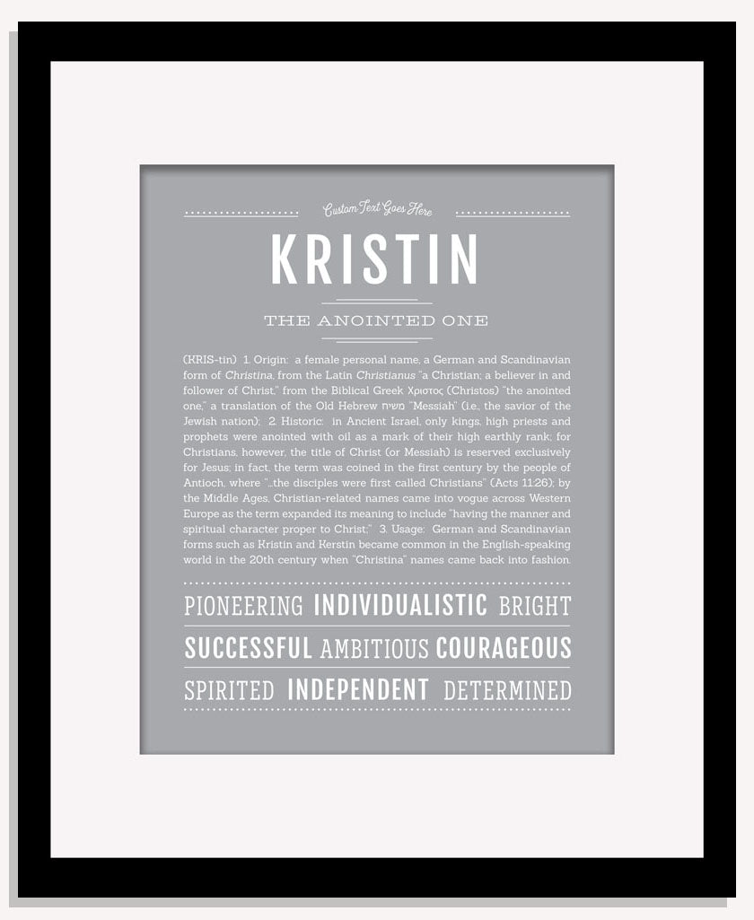 Frame Options | Light Gray | Maple Frame, Matted