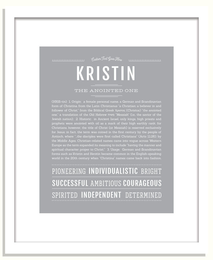 Frame Options | Light Gray | Black Frame, Matted