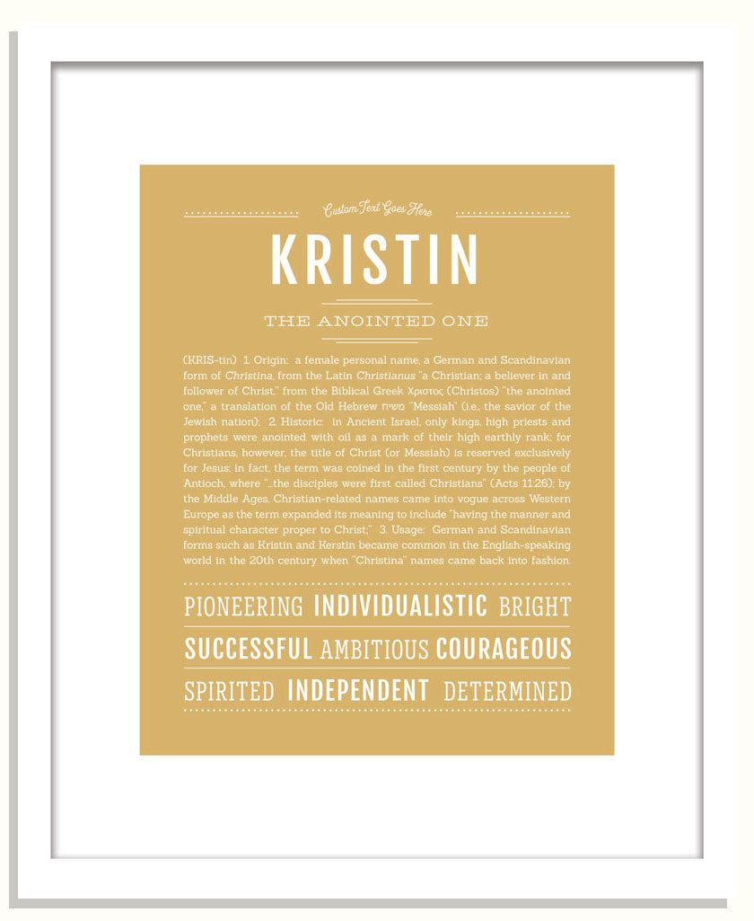 Frame Options | Matte Gold | Black Frame, Matted