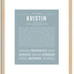 Kristin | Name Art Print