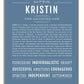 Frame Options | Steele Blue | White Frame, Matted