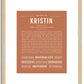 Kristin | Name Art Print