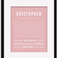 Frame Options | Dusty Rose | Black Frame, Matted