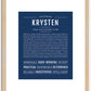 Krysten | Name Art Print